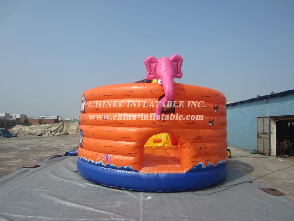 T2-414 Jungle Theme Inflatable Bouncer