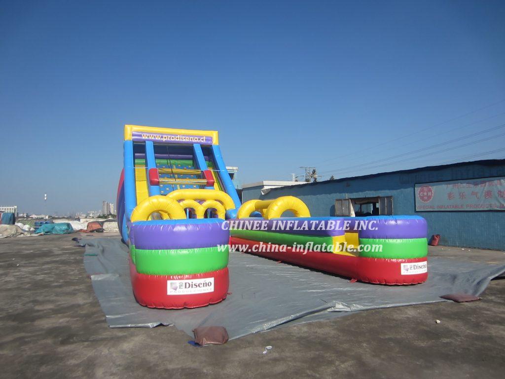 T8-1433 Giant Commercial Long Inflatable Slides