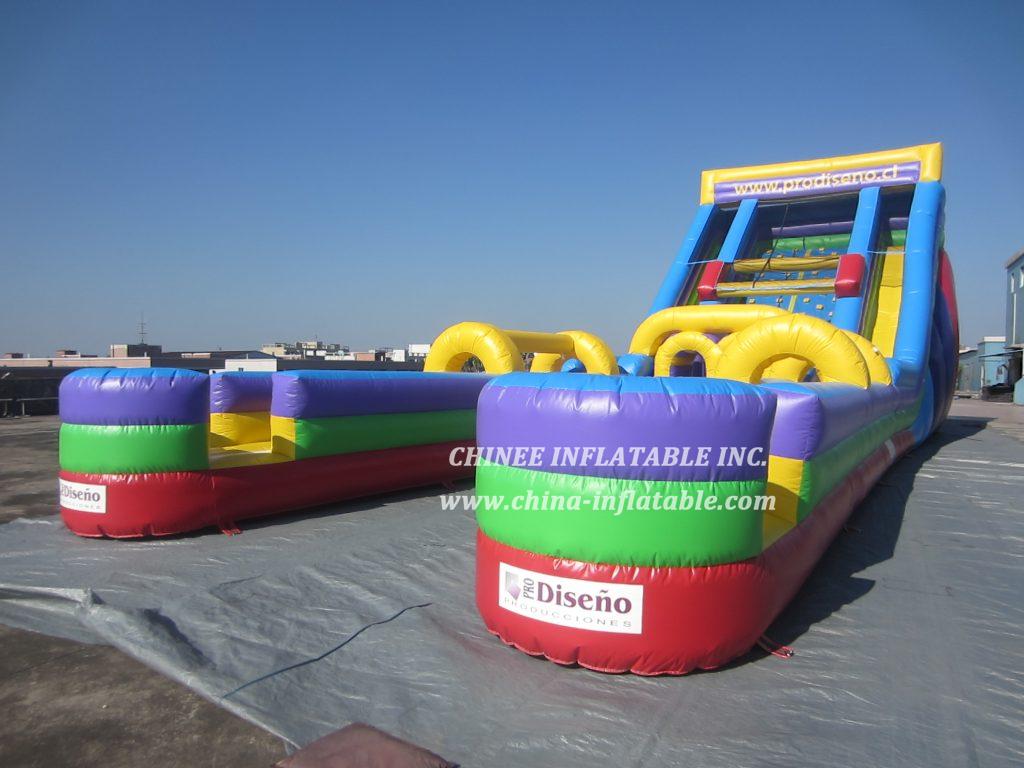 T8-1433 Giant Commercial Long Inflatable Slides