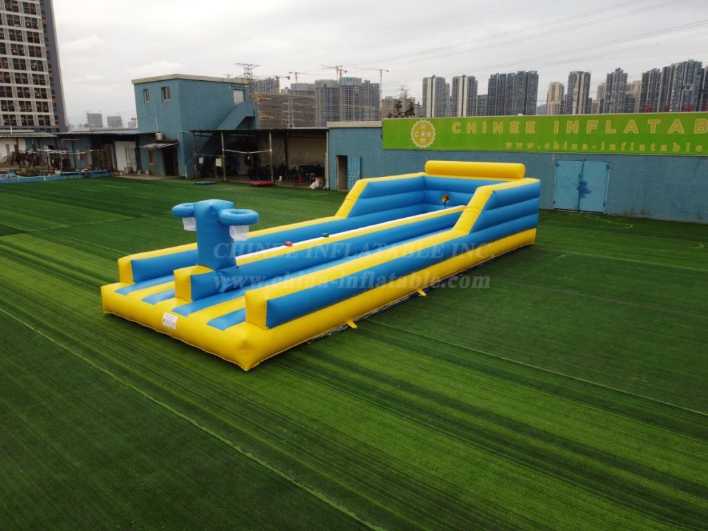 T11-341 Inflatable Bungee Run Challenge Funny Sport Game