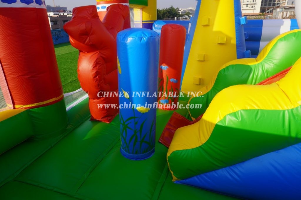 T6-410 Disney Themed Inflatable Castle Party Bounce House