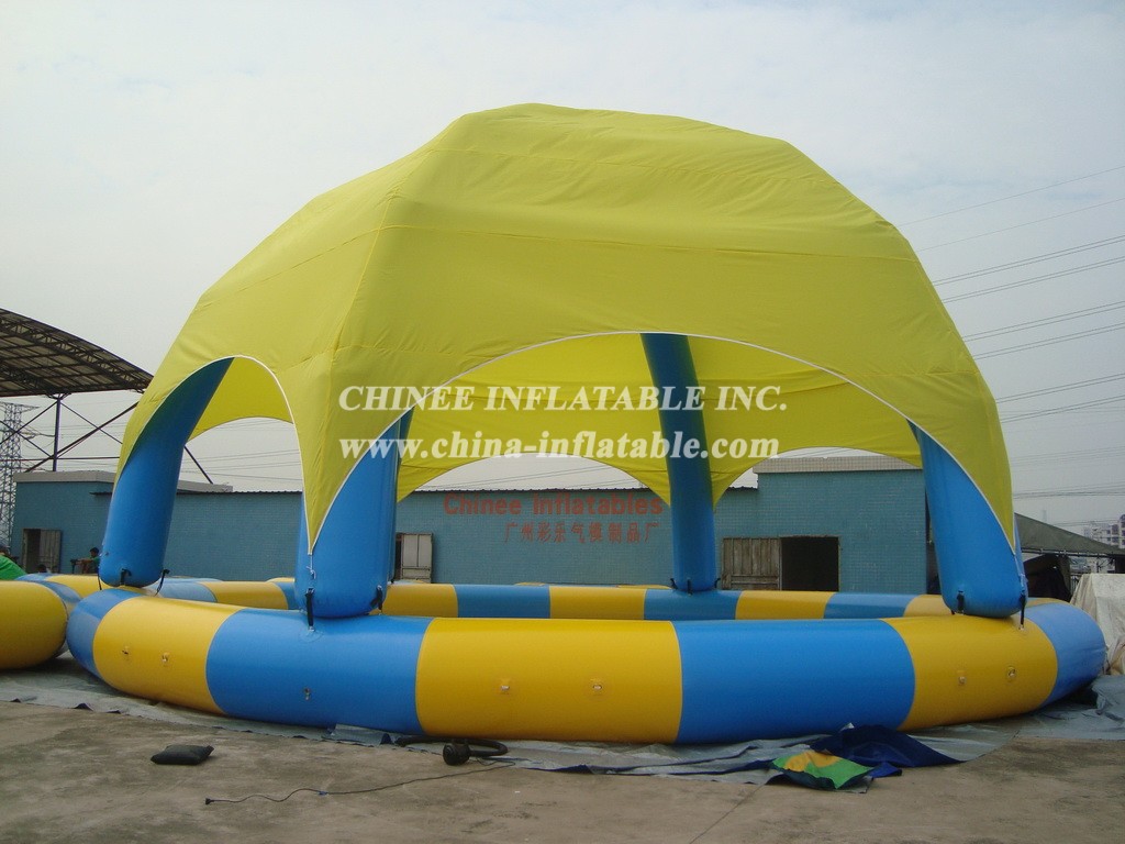 Pool2-799 Inflatable Swimming Pool With Tent