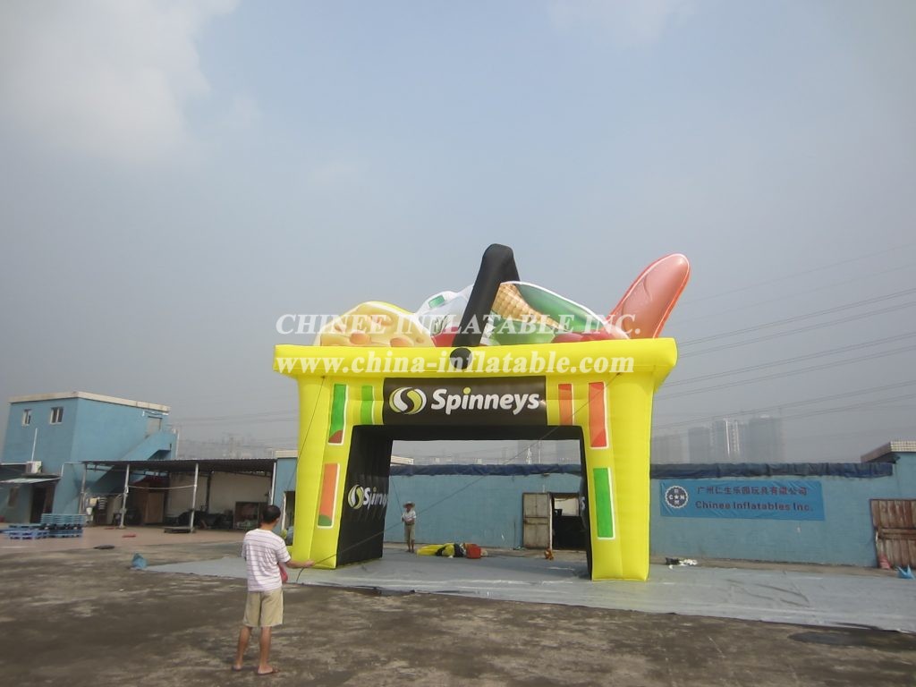 S4-299 Supermarket Shopping Basket Advertising Inflatable