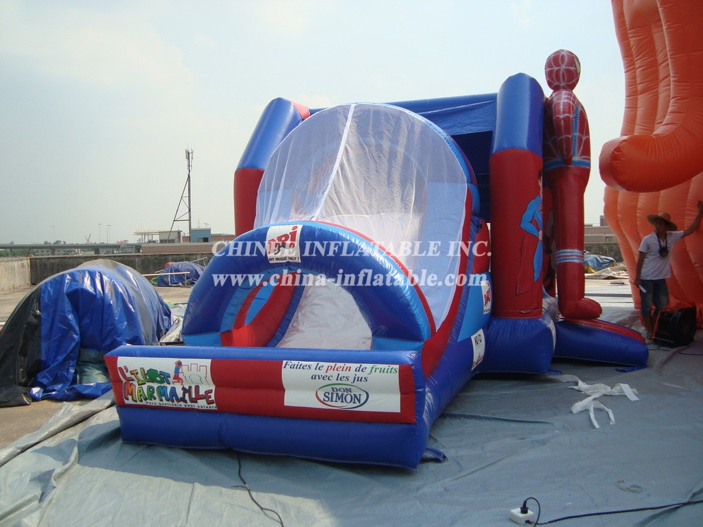 T2-1941 Spider-Man Superhero Inflatable Bouncer