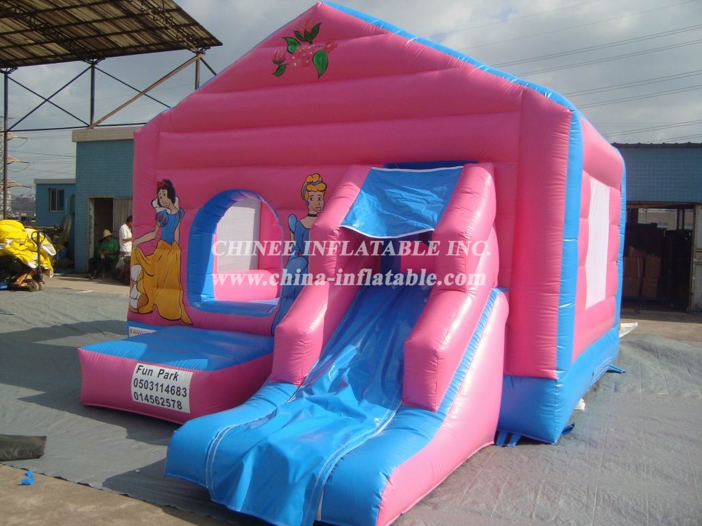 T2-2768 Princess Inflatable Bouncers