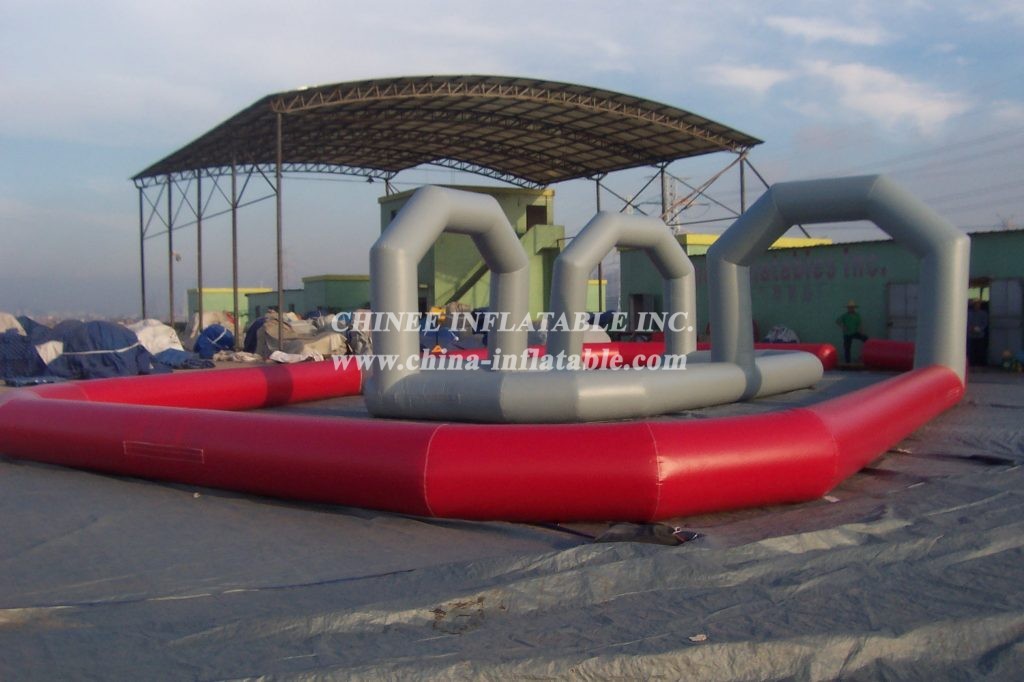 T11-899 Inflatable Race Track Sport Game