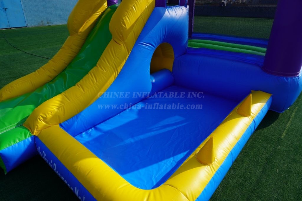 T2-3481 Bouncy Castle With Slide And Pool