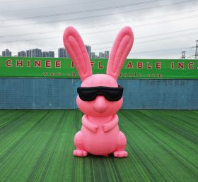 Cartoon2-054 Cool Pink Bunny Inflatable ...