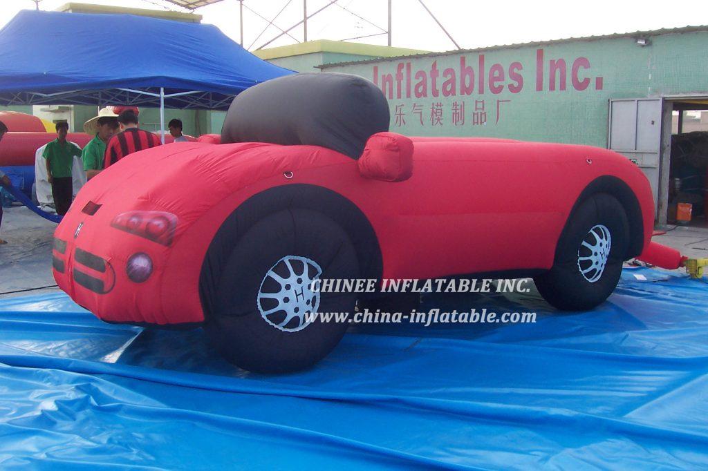 Cartoon2-028 Giant Red Car Inflatable Cartoons