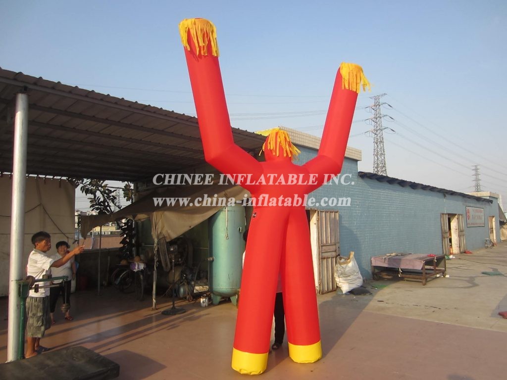 D1-8 Double Leg Air Dancer Tube Man For Outdoor Activity