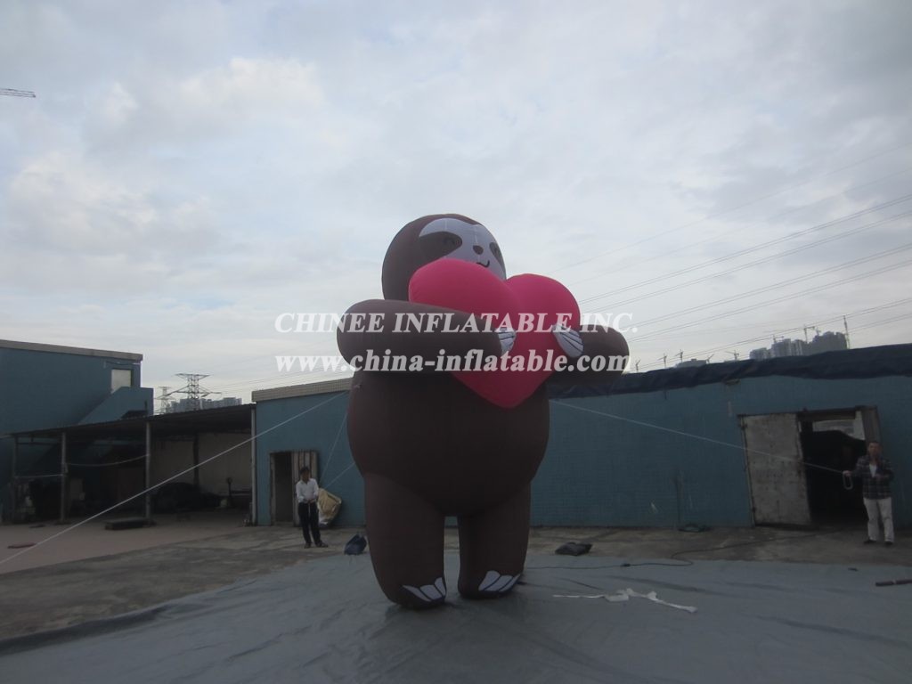 Cartoon2-203 Sloth Monkey Inflatable Cartoon