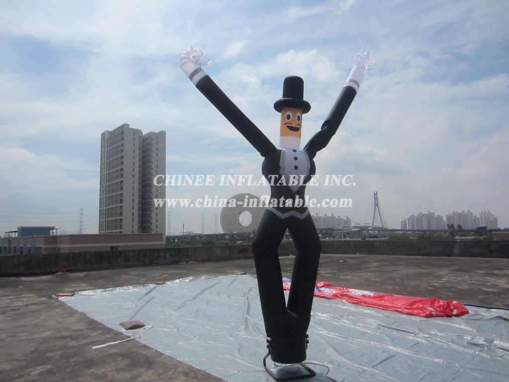 D2-116 Double Leg Infatable Sky Air Dancer Tube Man For Outdoor Activity