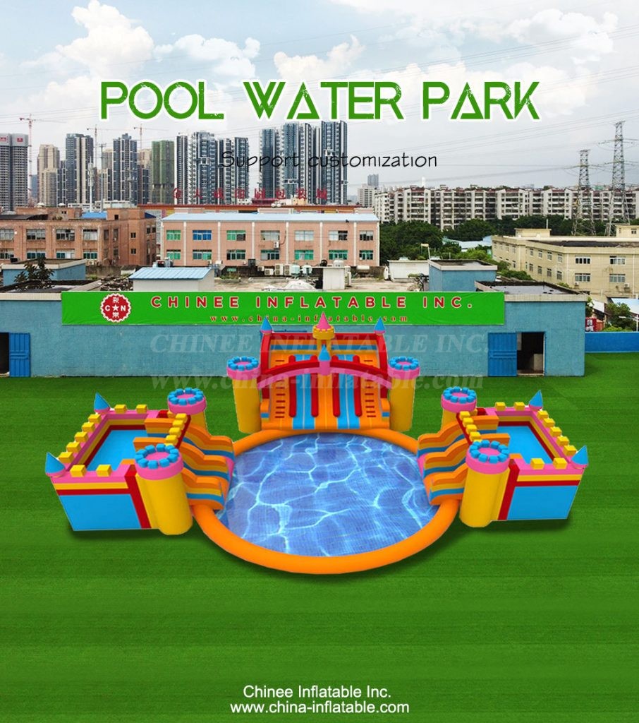 T8-4004 Castle Pool Water Park