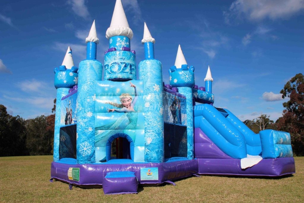 T2-4077 Disney Frozen 5In1 Combo Jumping Castle