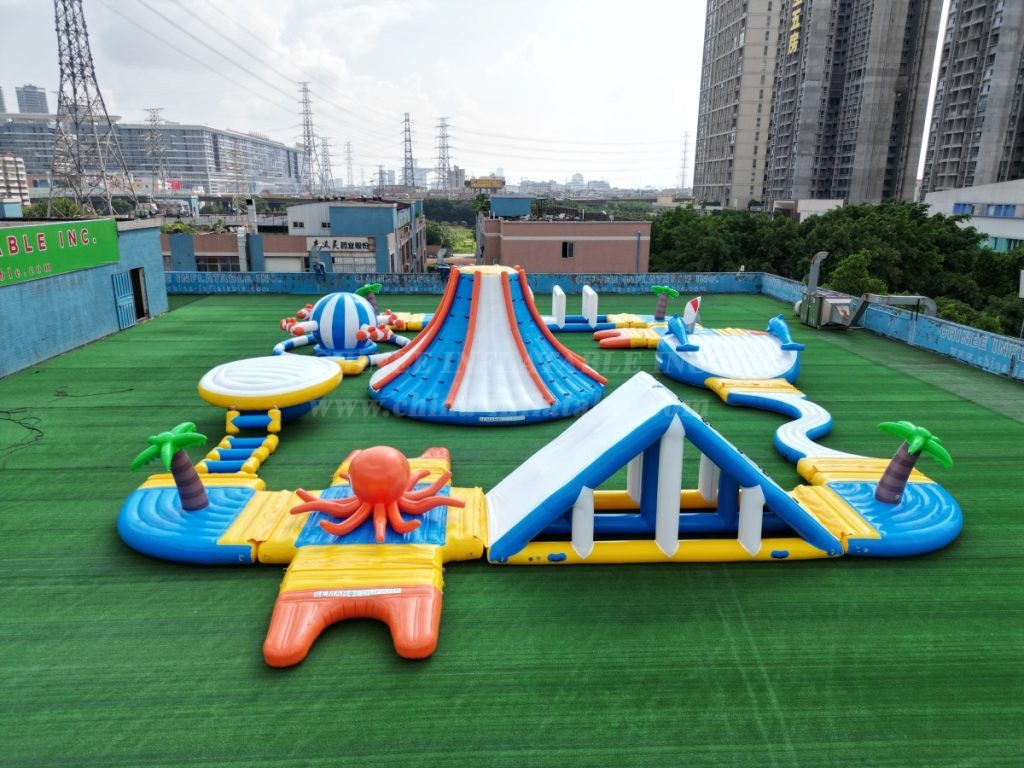 S151 Inflatable Water Park Aqua Park Water Island