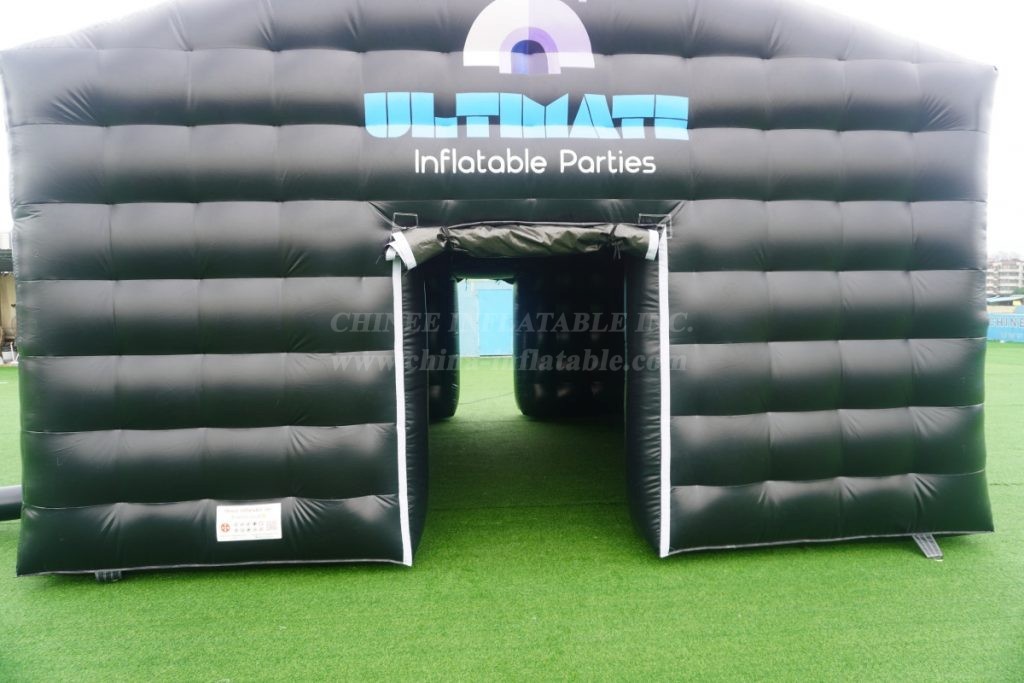 Tent1-704A Black Inflatable Party Tent