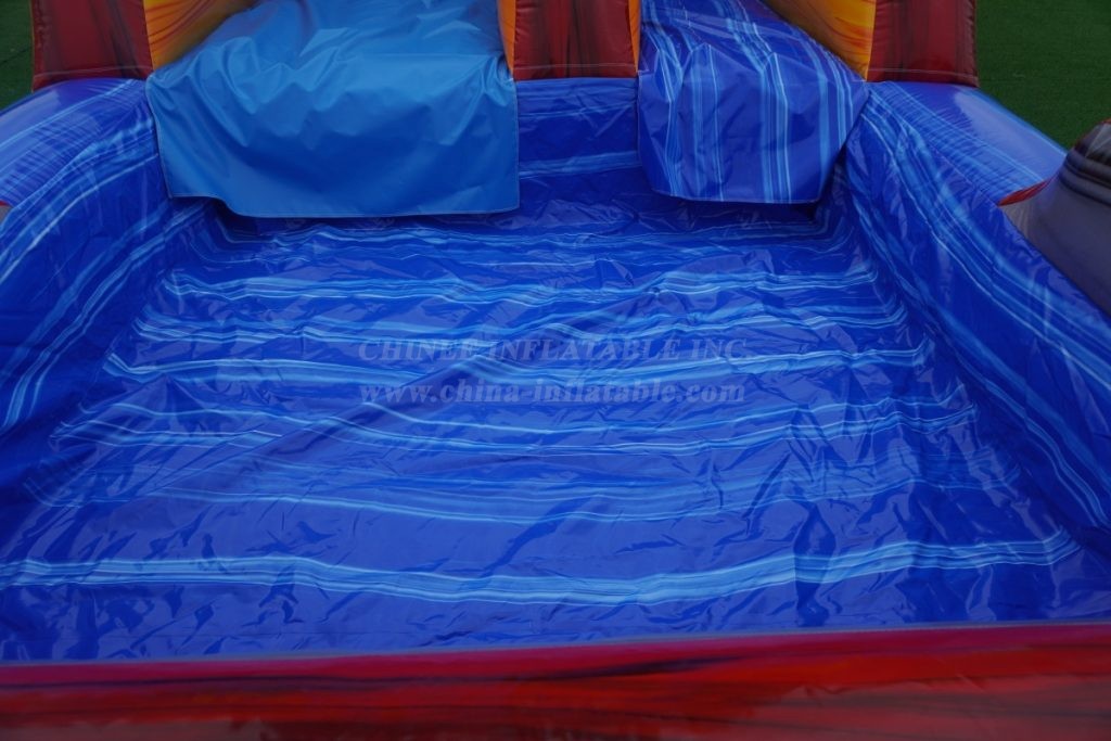 T8-4122 Space Planet Inflatable Water Slide