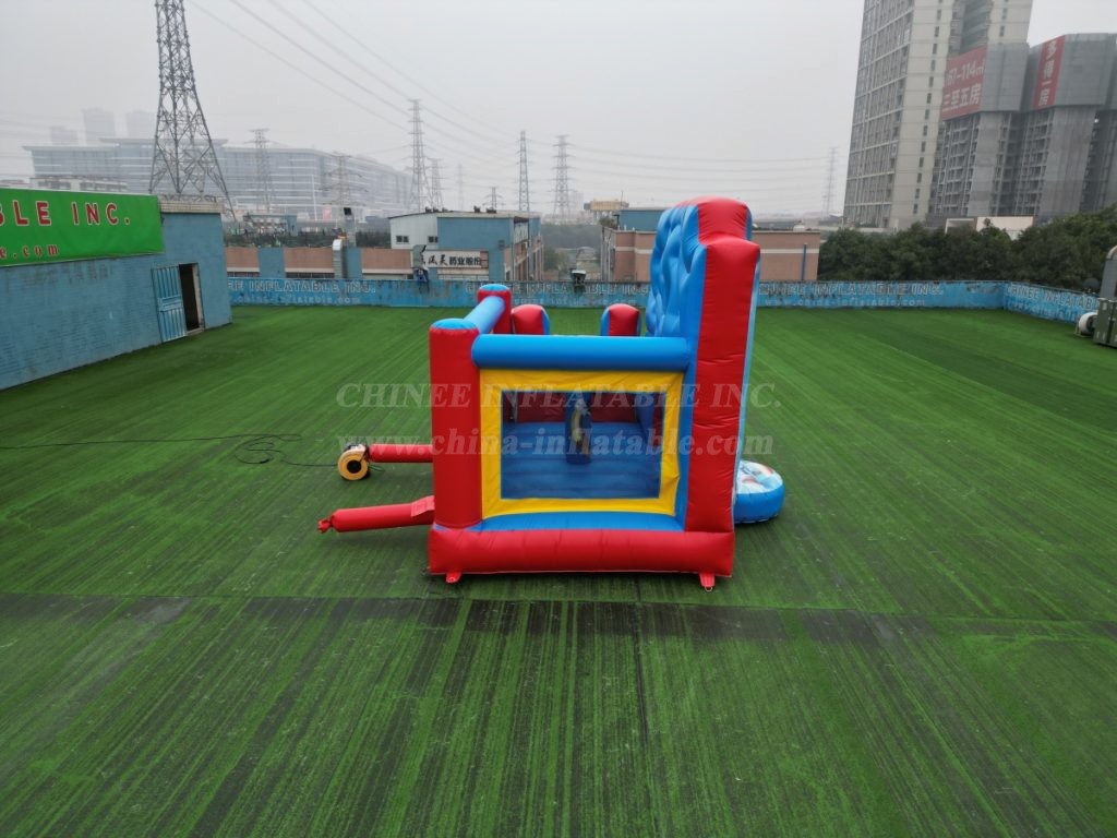 T2-4709 Sonic Bouncy Castle With Slide