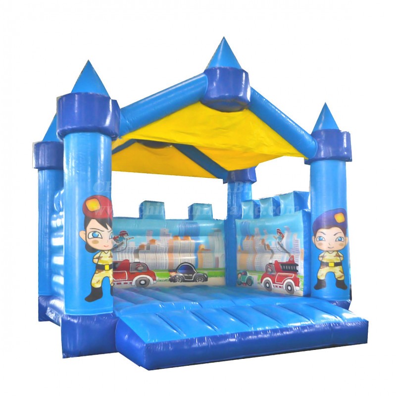 T2-4913 Firefighter Bouncy Castle