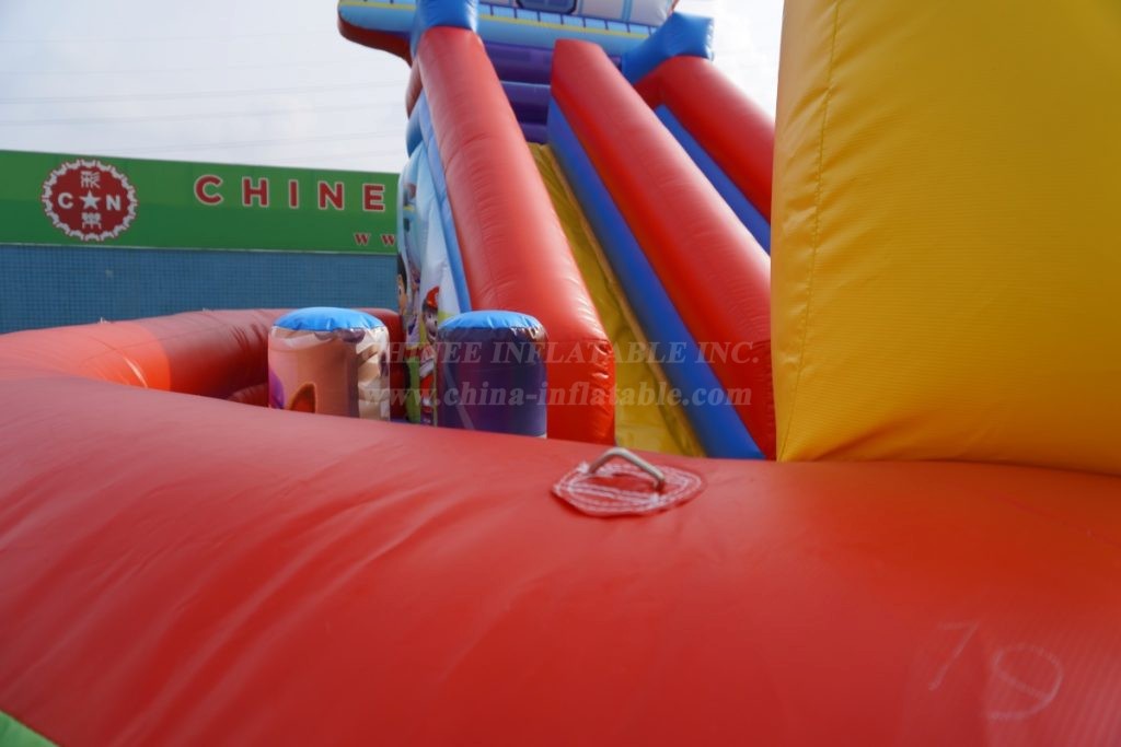 T8-1408B Paw Patrol Themed Inflatable Slide