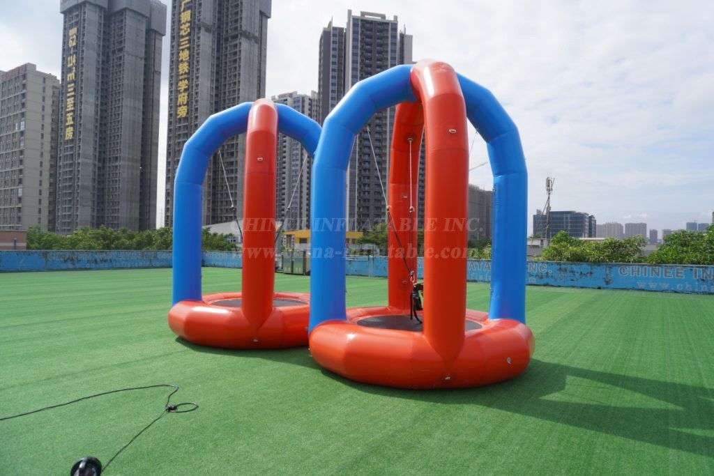 T10-100 inflatable trampoline