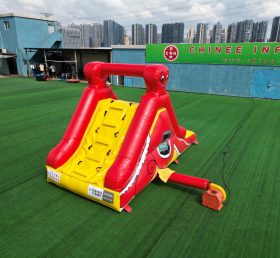 T8-484 Inflatable Octopus-Themed Slide