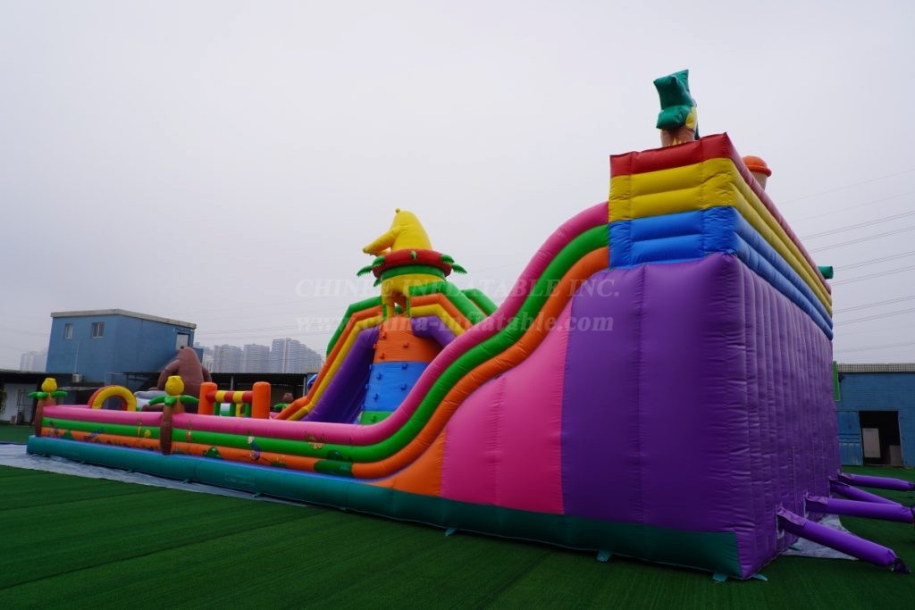 T6-805B Boonie Bears Theme Inflatable Park