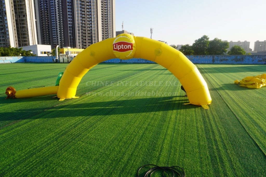 Arch2-333 Lipton inflatable arch