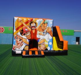 T2-4200E One Piece theme bouncy castle &...