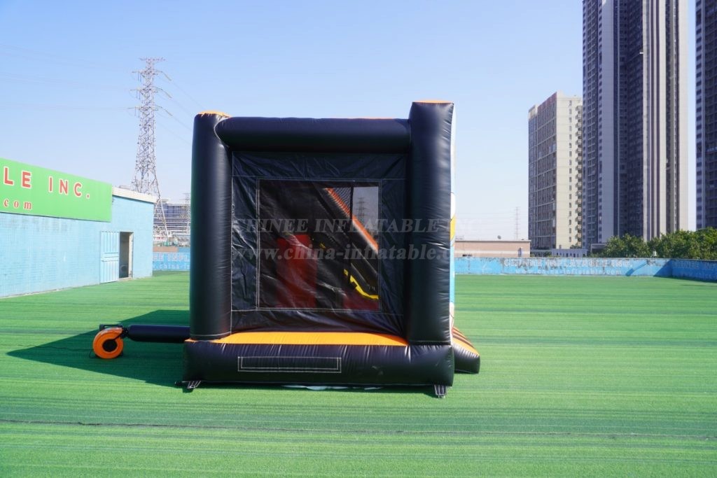 T2-4200E One Piece theme bouncy castle & slide