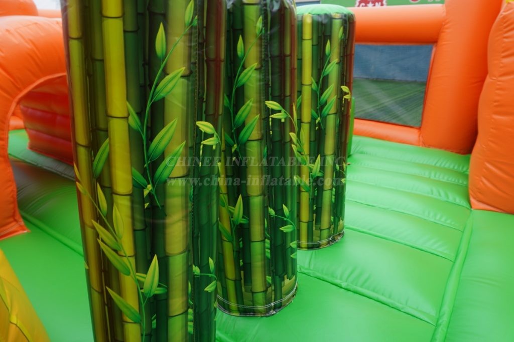 T6-4388 Monkey Inflatable Slide Funcity