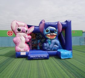 T2-8203 Stitch Theme Inflatable Bouncer